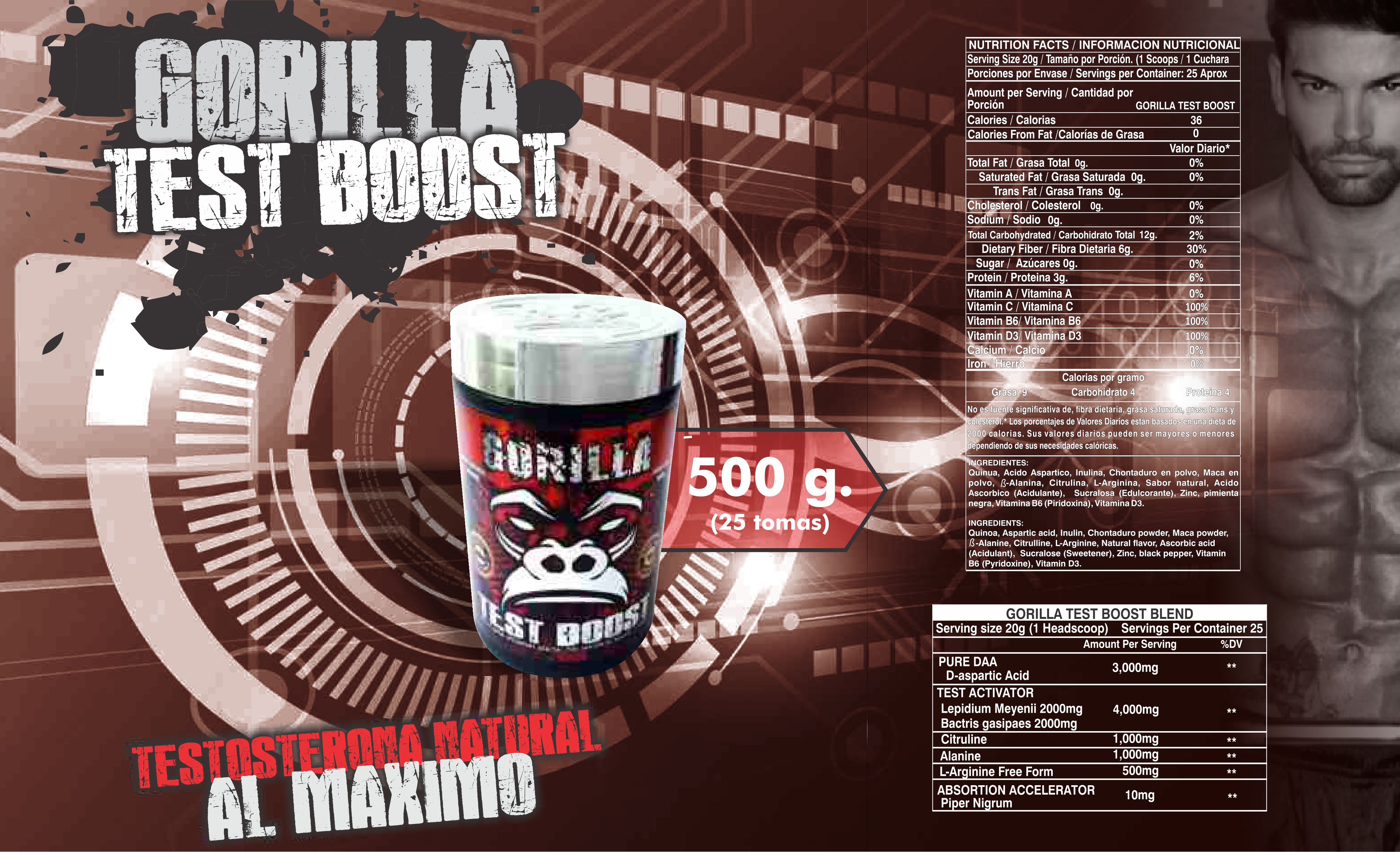 TEST BOOST GORILLA